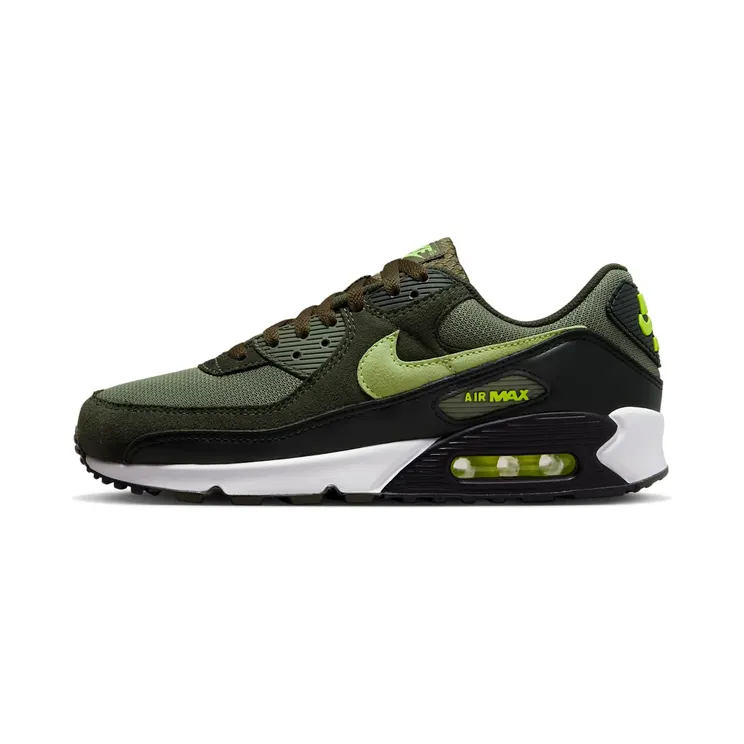 Nike Air Max 90 “Medium Olive / Sequoia / White / Volt” (DQ4071-200)