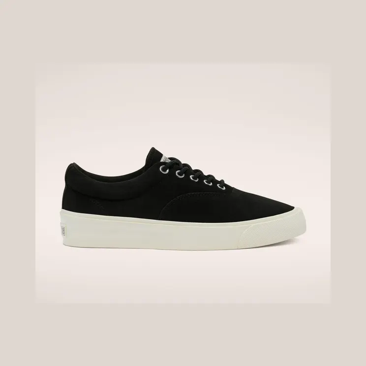 Converse Skid Grip Cons Nubuck Low ‘Black Egret’ Black/Black/Egret (169616C)