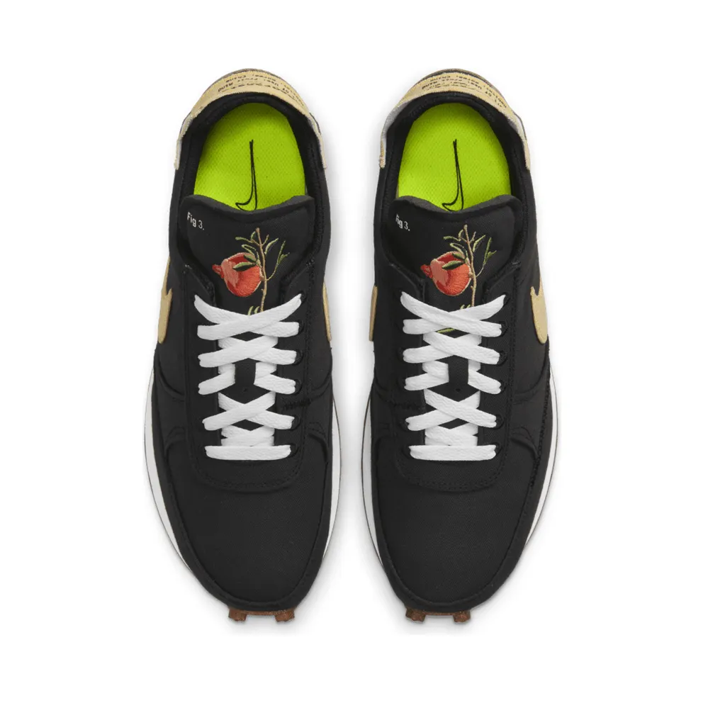 Nike Daybreak Type Pomegranate (2021) “Black / White / Volt / Solar Flare” (CZ9926-001)