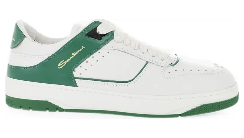 Santoni Air lace-up “White” (MBSA22247BIVGMD2)