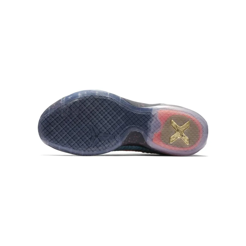 Nike Kobe 10 Elite Low Drill Sergeant Dark Atomic Teal/Mineral Teal-Black-Total Orange (747212-303)