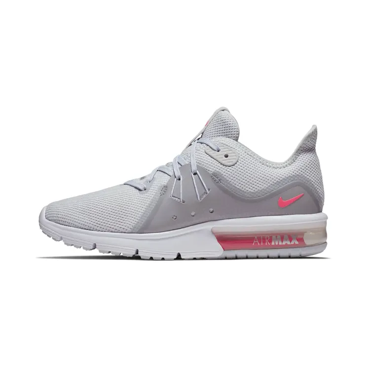Nike Air Max Sequent 3 Pure Platinum Racer Pink (W) “Pure Platinum / Wolf Grey / Racer Pink” (908993-012)