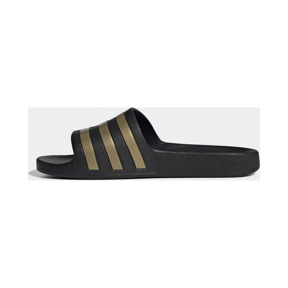 Adidas Adilette Aqua Slides Core Black / Gold Metallic / Core Black (EG1758)