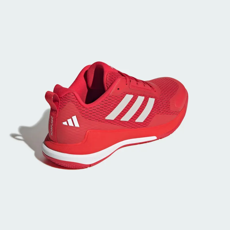 Adidas Novaflight 2 Indoor Pure Ruby / Zero Metalic / Cloud White (IH5553)