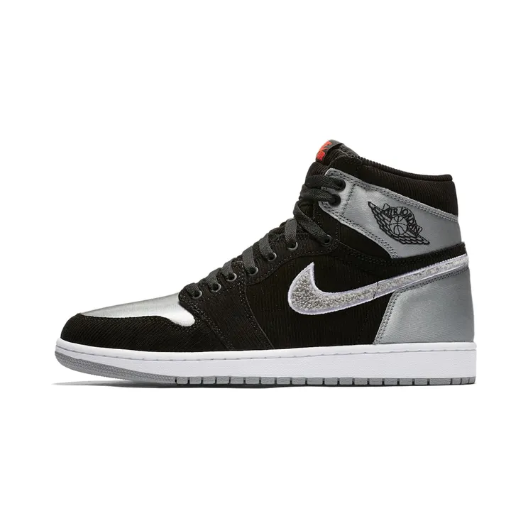 Jordan 1 Retro High Aleali May “Black / White / Shadow Grey” (AJ5991-062)