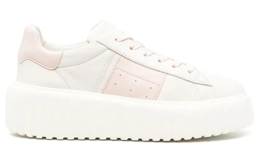 Hogan H-Stripes sneakers – Beige (HXW6450FO70LE9)