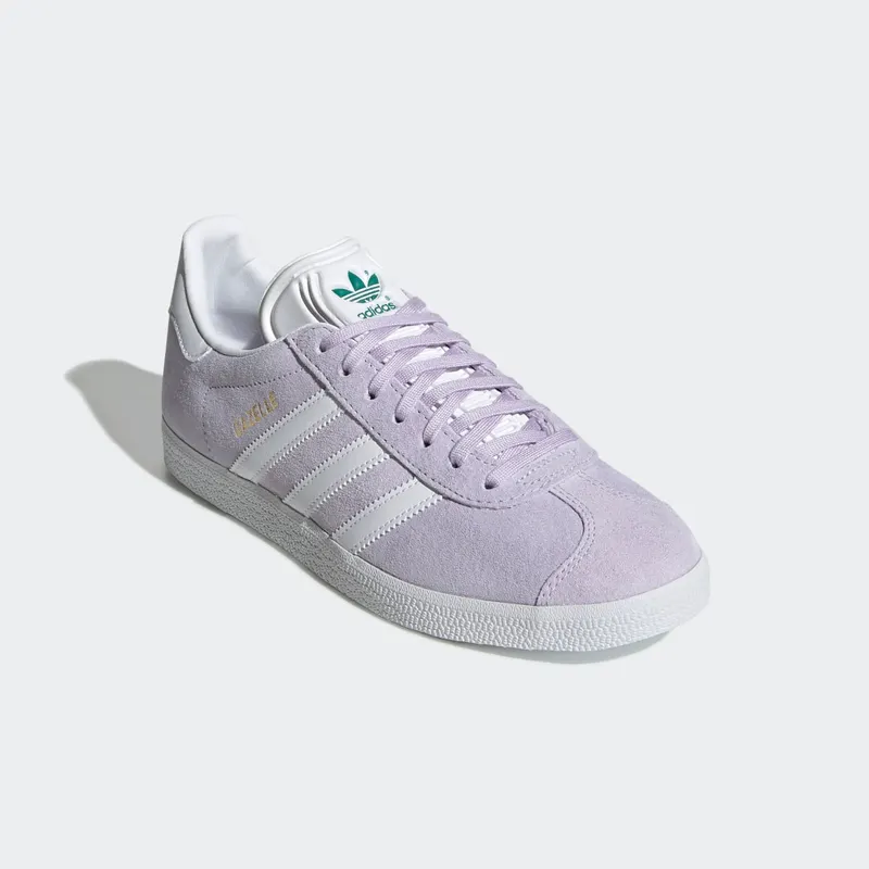 Adidas Gazelle Purple Tint / Cloud White / Glory Green (EF6508)