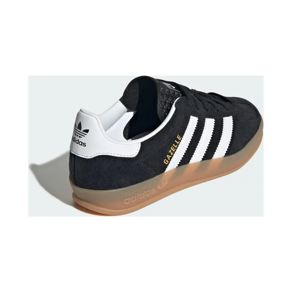 Adidas Gazelle Indoor Kids Core Black / Cloud White / Gum (JQ8701)