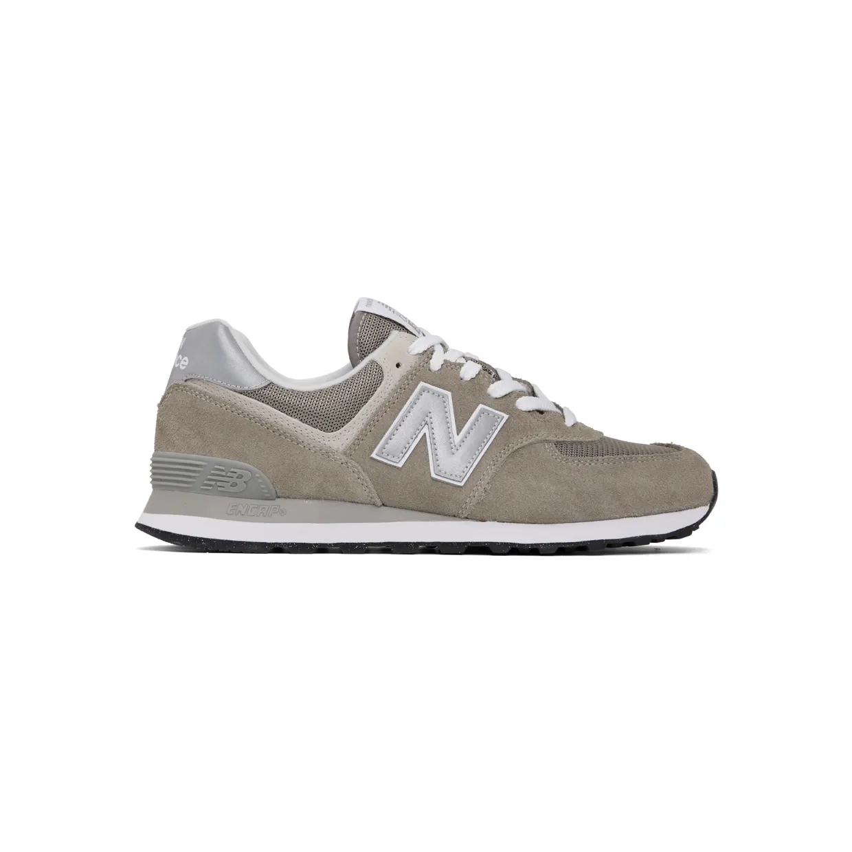 New Balance Gray 574 Core Sneakers (ML574EVG)