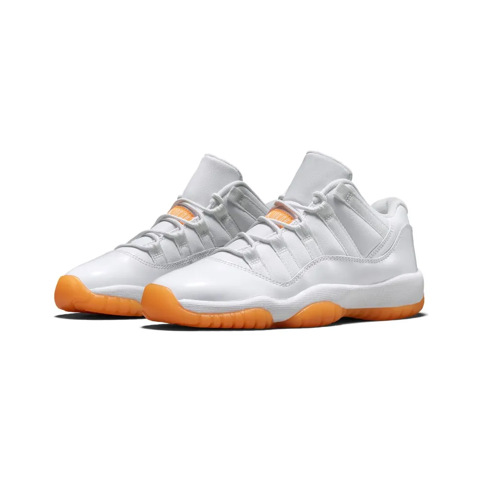 Jordan 11 Retro Low Citrus 2015 (GS) White/White-Citrus (580521-139)