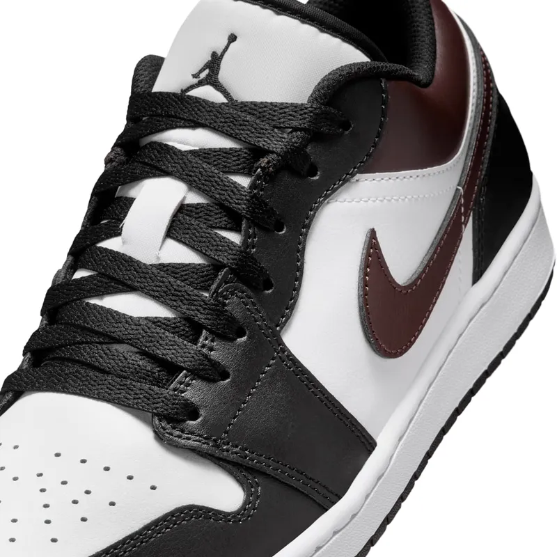 Air Jordan 1 Low White Black Brown (IO3393-010)