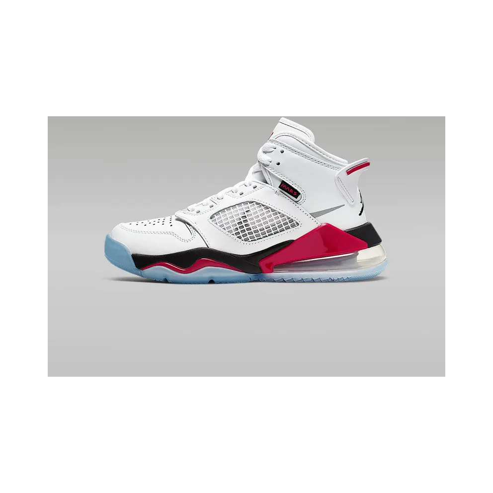 Jordan Mars 270 White Fire Red (GS) White/Reflect Silver-Fire Red-Black (BQ6508-100)