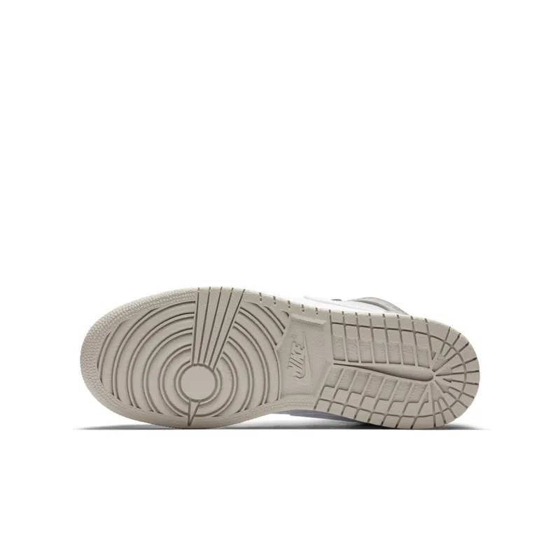 Jordan 1 Retro High Linen (GS) White/Boarder Blue-Light Sand (332148-116)