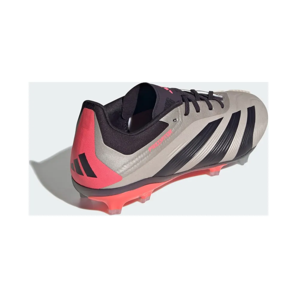 adidas Predator Elite FG Platinum Metallic Aurora Black Carbon (IF6361)