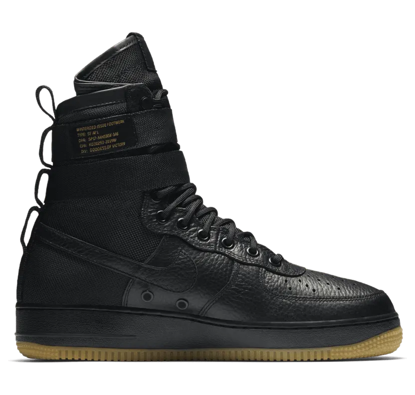 Nike SF AF1 Black Gum (864024-001)