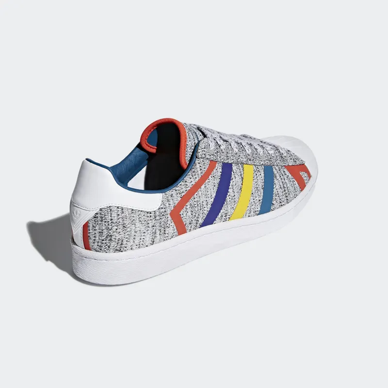 adidas Superstar White Mountaineering Grey Heather Light Grey Heather/Running White (AQ0352)