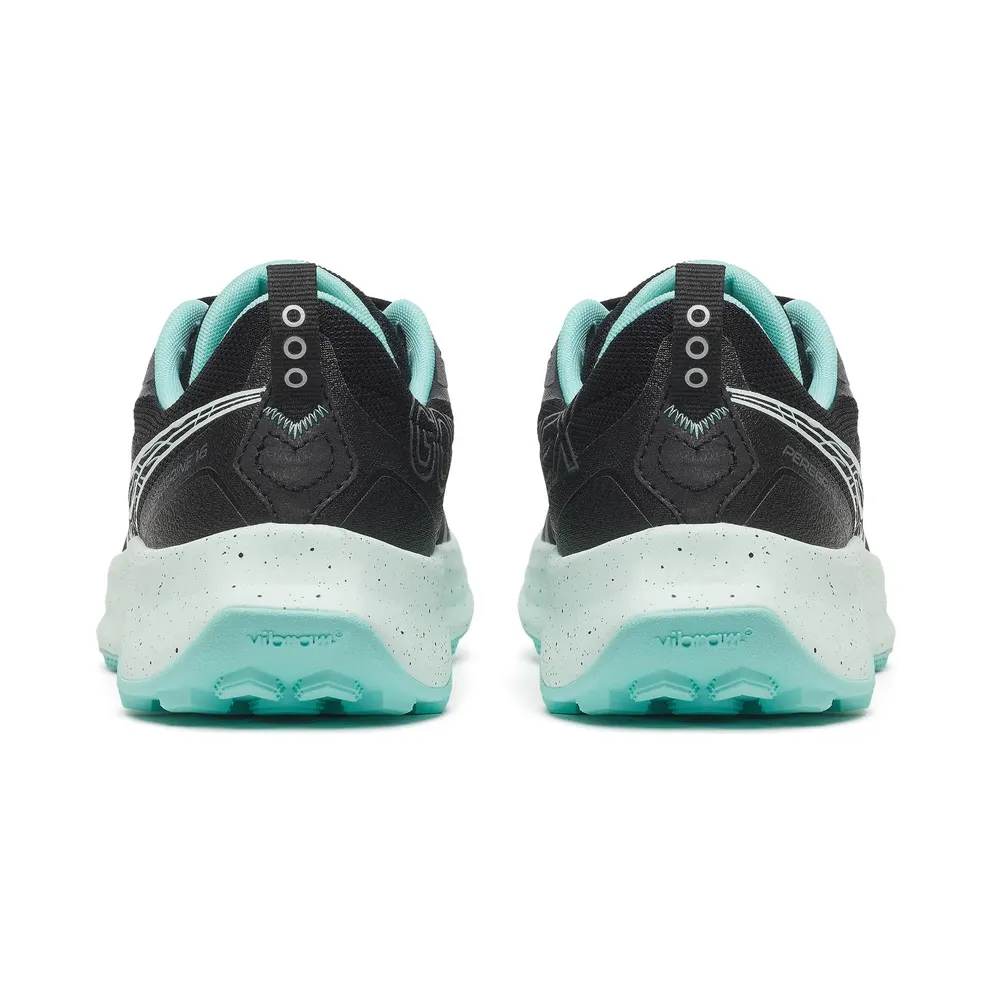 SAUCONY Peregrine 16 GTX “Black / Aqua” (S11068-101)