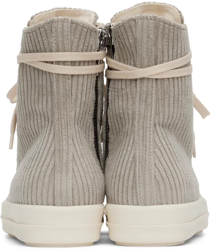 Rick Owens Drkshdw Off-White Ramones Sneakers (DU02B4800 HC)
