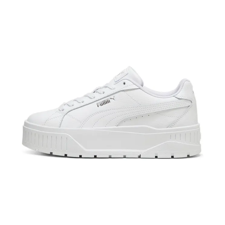 Puma Karmen II Leather “Puma White / Puma White / Puma Silver” (397456_02)