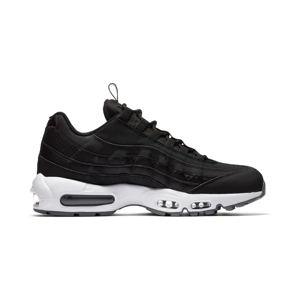 Nike Air Max 95 Pull Tab Black White Black/Black-White-Cool Grey (AQ4129-002)