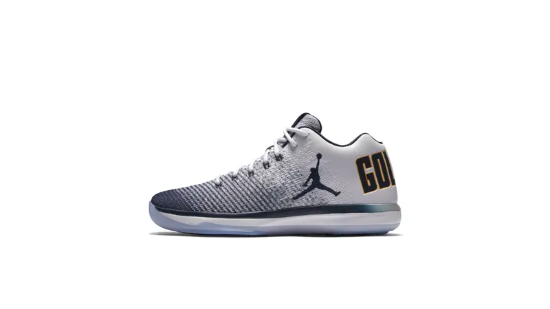 Jordan XXX1 Low California Bears White/Amarillo-College Navy (897564-118)