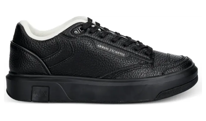 Armani Exchange Sneakers mit Einsätzen – Schwarz (XM002205AF21444)