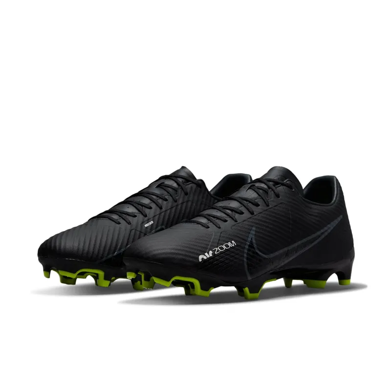 Nike Mercurial Vapor 15 Academy “Black / Summit White / Volt / Dark Smoke Grey” (DJ5631-001)