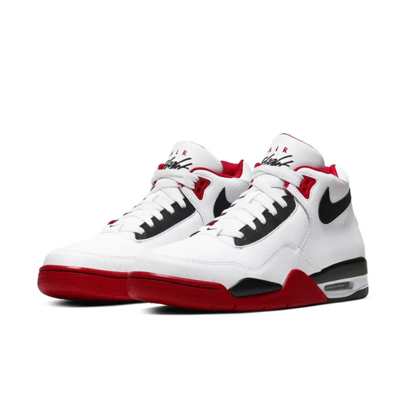 Nike Flight Legacy White White/University Red-Black (BQ4212-100)