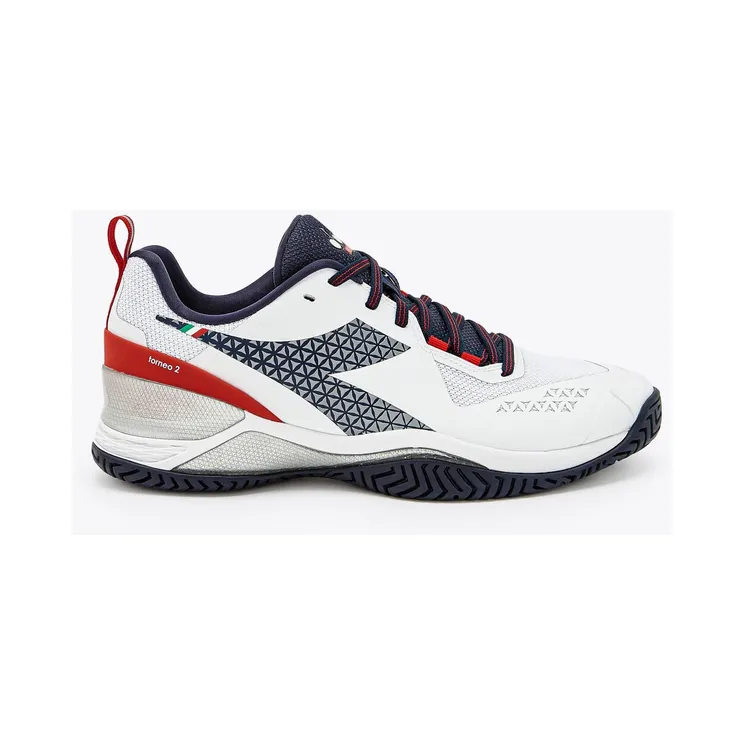 Diadora Blushield Torneo 2 AG White Black Corsair Fiery Red (101.179502 D0274)