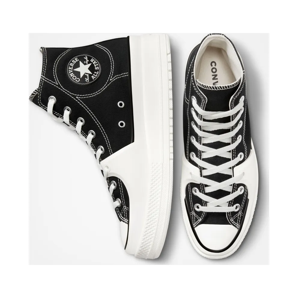 Converse Chuck Taylor All Star Construct Black/vintage White/egret