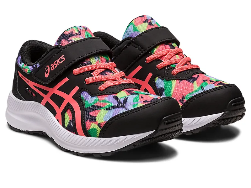 Asics CONTEND 8 PS PRINT Black/Papaya (1014A293.004)