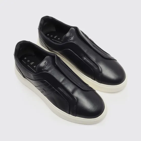 Hogan H580 Nappa Leather Sneakers Navy (HXM5800BE00LE9U801)