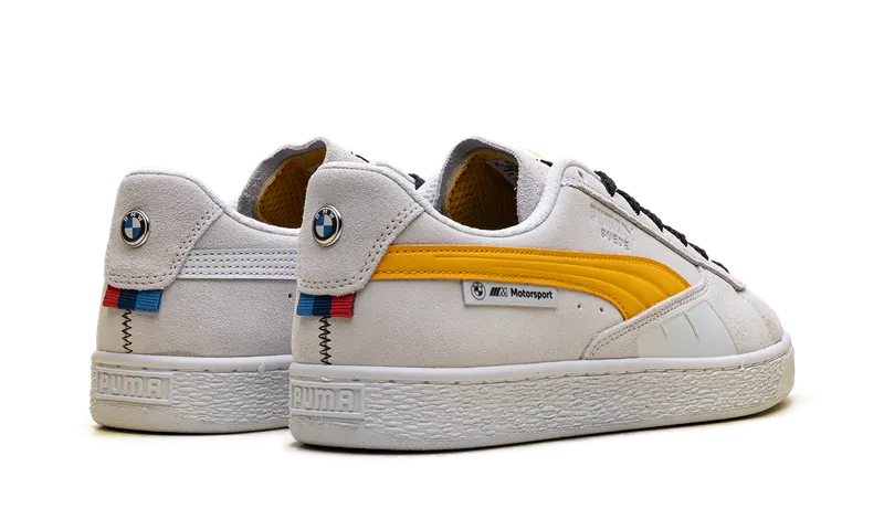 Puma BMW MMS SUEDE T “White” (308029-02)