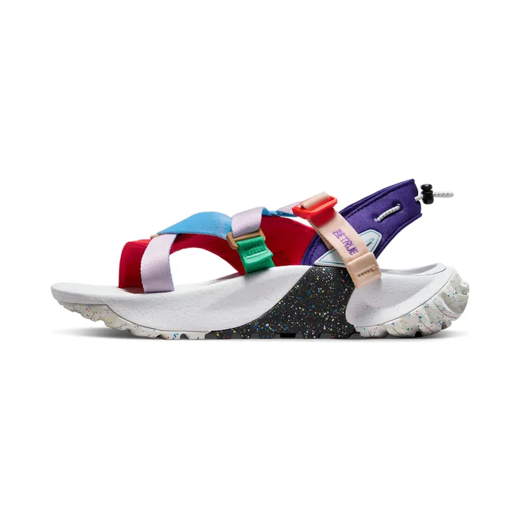 Nike Oneonta Be True Slippers “University Red / Pink Foam / University Blue / Glacier Blue” (DR4870-600)