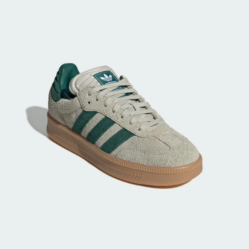 Adidas Samba XLG Putty Grey / Collegiate Green / Gum (JI3197)