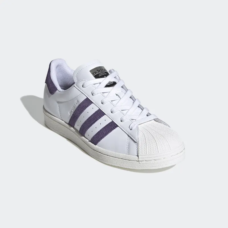 adidas Superstar Cloud White Purple (W) Cloud White/Tech Purple/Off White (FV3373)