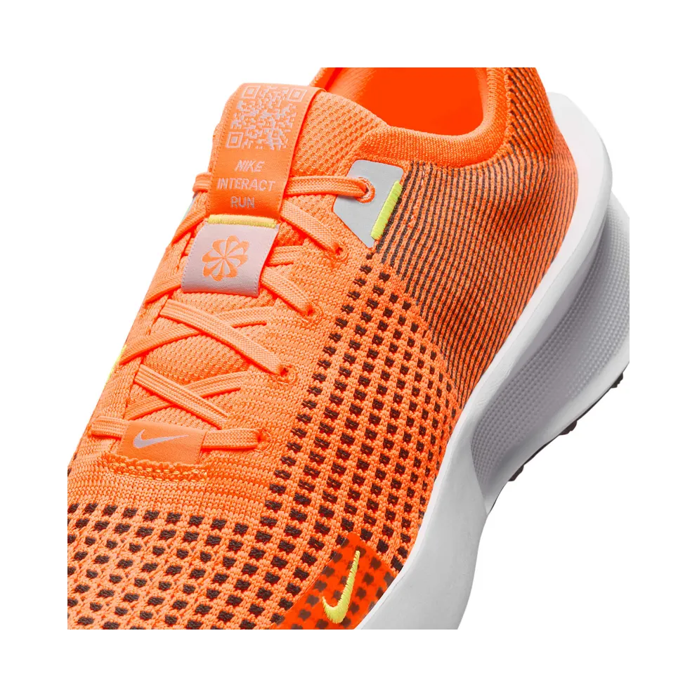 Nike Interact Run SE Total Orange Football Grey Black Volt (HJ4294-800)