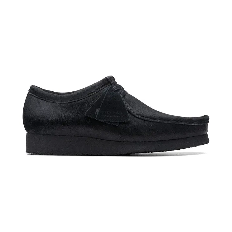 Clarks Originals Wallabee Black Pony Hair (26174031)
