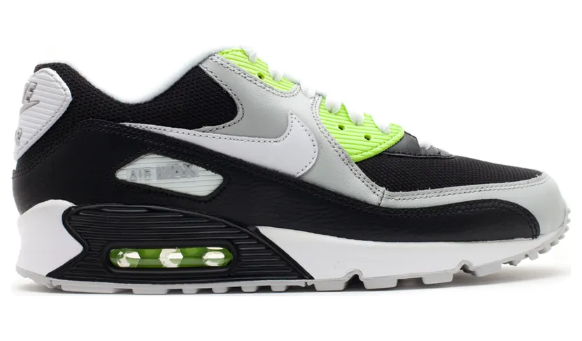 Nike Air Max 90 Black White Volt Grey (2012)