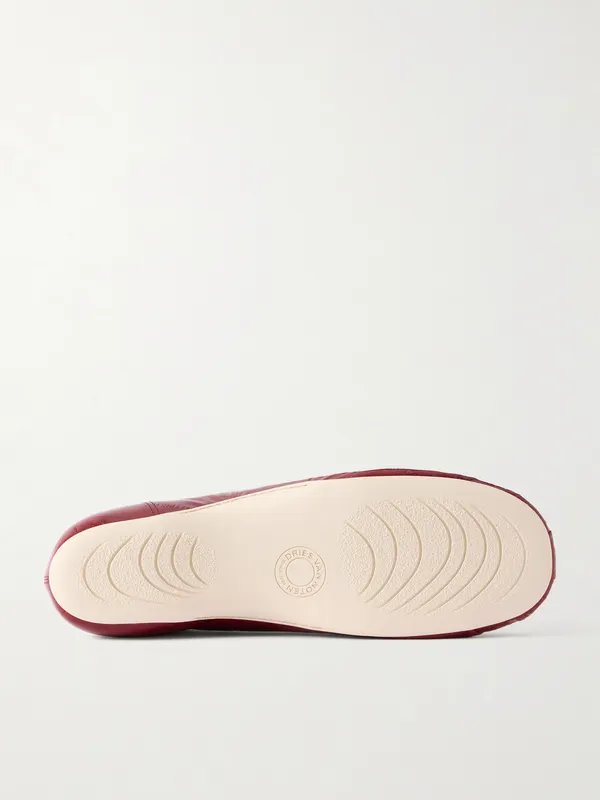 Dries Van Noten Glossed Leather Red (262-021703-0403)