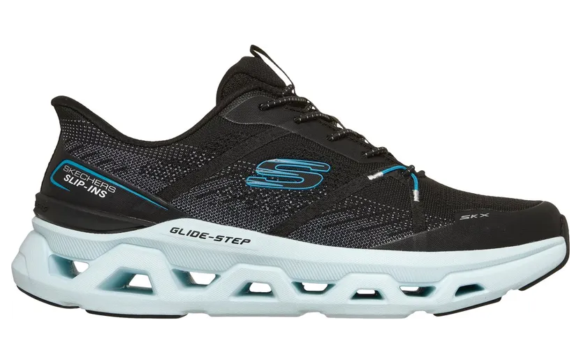 Skechers Glide-Step Altus Aphtur “Black / Aqua” (233023BKAQ)