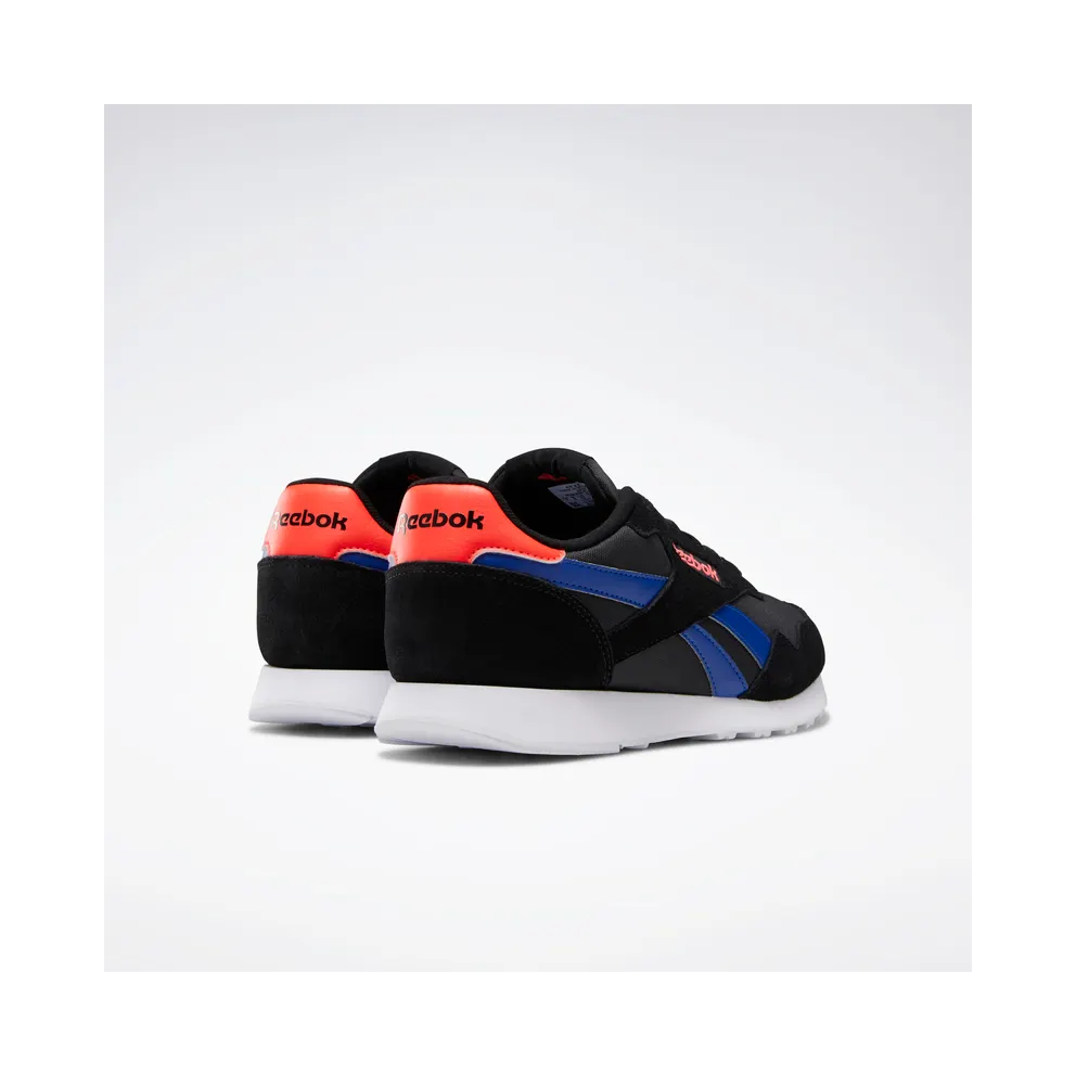 Reebok Royal Ultra Shoes Black / Cobalt / Neon Red / White