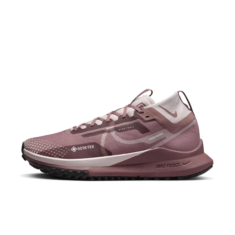 Nike React Pegasus Trail 4 Gore-Tex Smokey Mauve Saturn Gold Soft Yellow Platinum Violet (DJ7929-201)