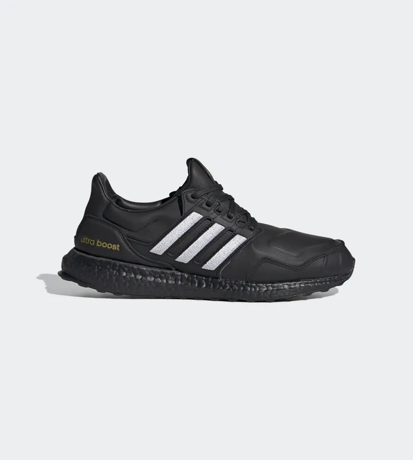 Adidas UltraBoost DNA ‘Black Leather’ Core Black/Cloud White/Gold Metallic (EG2043)