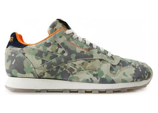 Reebok Classic Leather Lux Beatnic Camo (Other Brands Reebok)