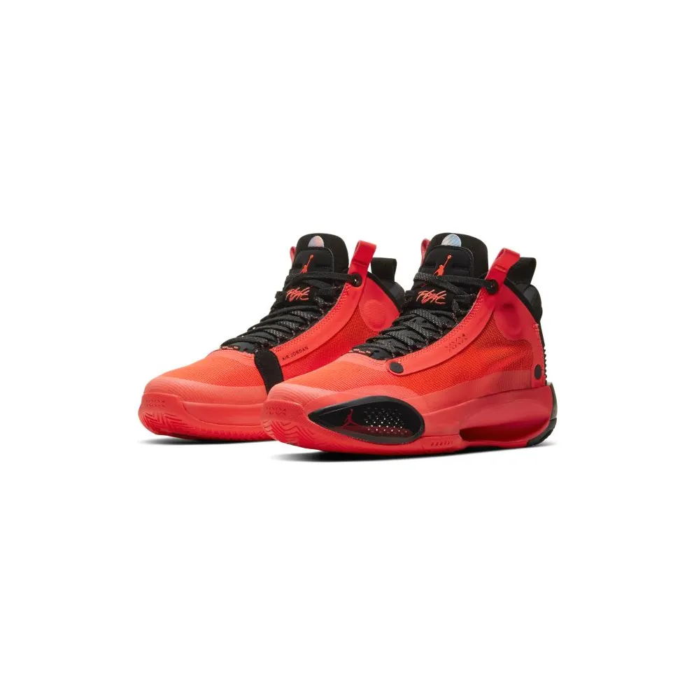 Jordan Air XXXIV Infrared 23 (GS) Infrared 23/Black/Metallic Silver (BQ3384-600)