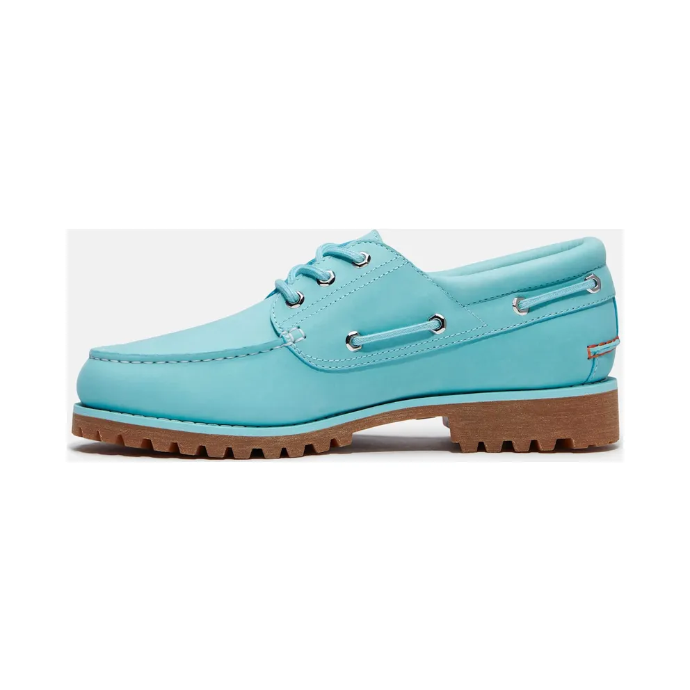 Timberland 3-Eye Classic Lug Boat Shoe Jacquemus Aqua Nubuck (TB0A6G7F-04V)