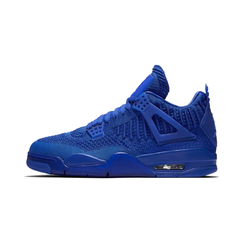 Jordan 4 Retro Flyknit Royal Hyper Royal/Black-Hyper Royal (AQ3559-400)