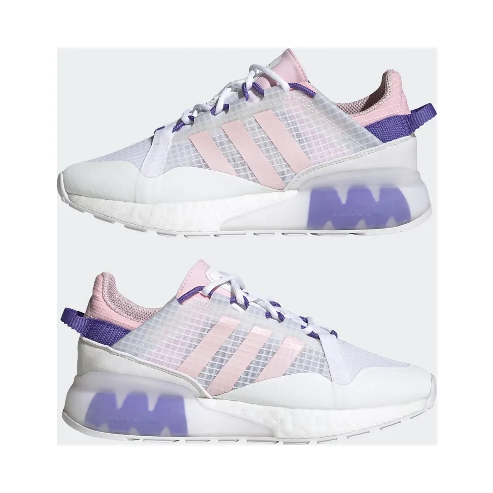 adidas ZX 2K Boost Pure Cloud White / Clear Pink / Purple (GZ7874)