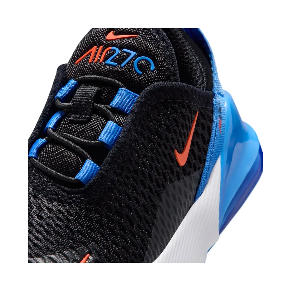 Nike Air Max 270 Black Blue Crystal Turf Orange (DD1646-047)